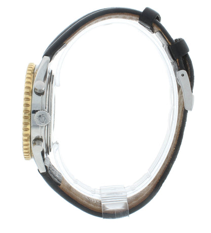 Breitling Navtimer 38mm Automatic Chrono Steel & 18k Gold Men's Watch D30022