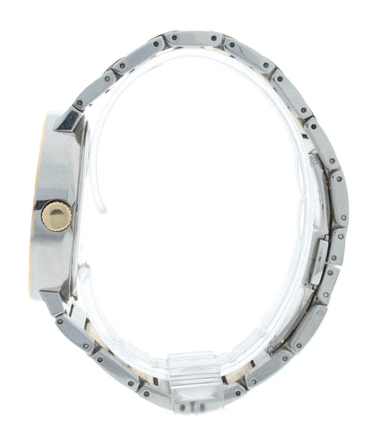 Bvlgari Diagono 38mm Automatic Steel & 18k Gold Silver Dial Men's Watch BB 38 SG