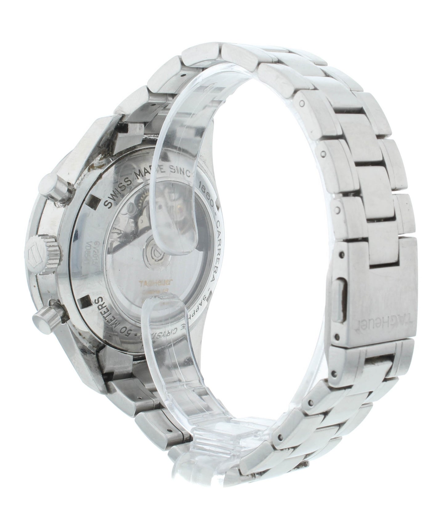 Tag Heuer Carrera 41mm Automatic Blue Dial Chronograph Men's Watch CV2015.BA0794