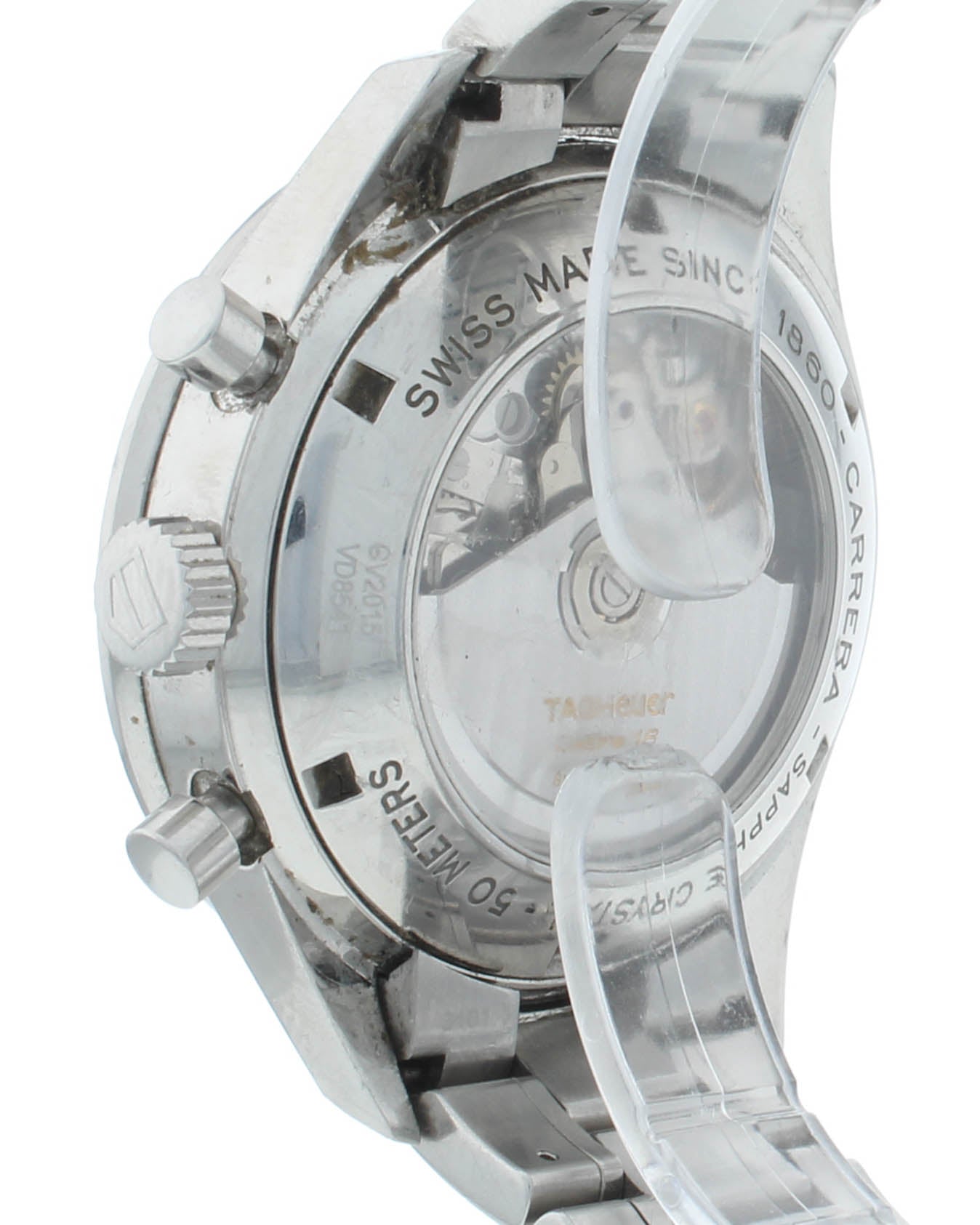 Tag Heuer Carrera 41mm Automatic Blue Dial Chronograph Men's Watch CV2015.BA0794