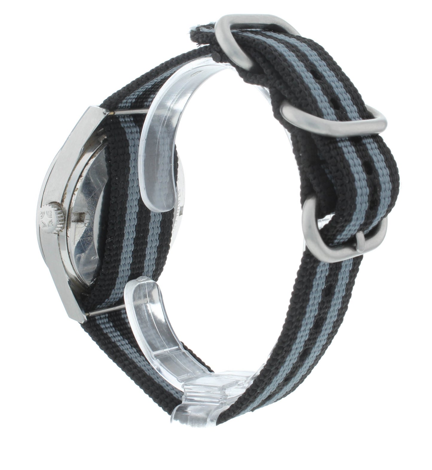 Movado Defy 38mm Auto Stainless Steel Gray Dial Vintage Men's Watch 01 0210 380