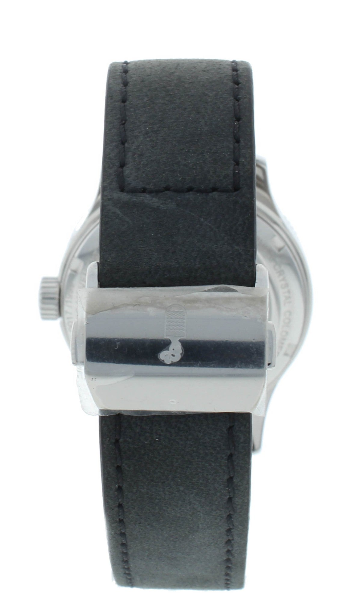 Colomer & Son 40mm Automatic Moon-Phase Gray Leather Strap Men's Watch CS 03