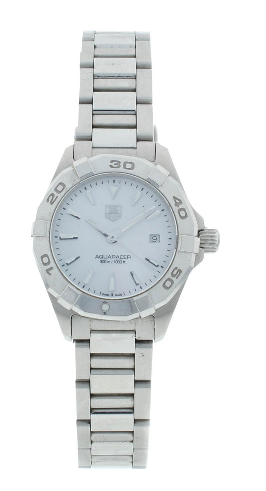 Tag Heuer Aquaracer Quartz 27mm Steel & Gold Ladies Watch WAY1412.BA0920