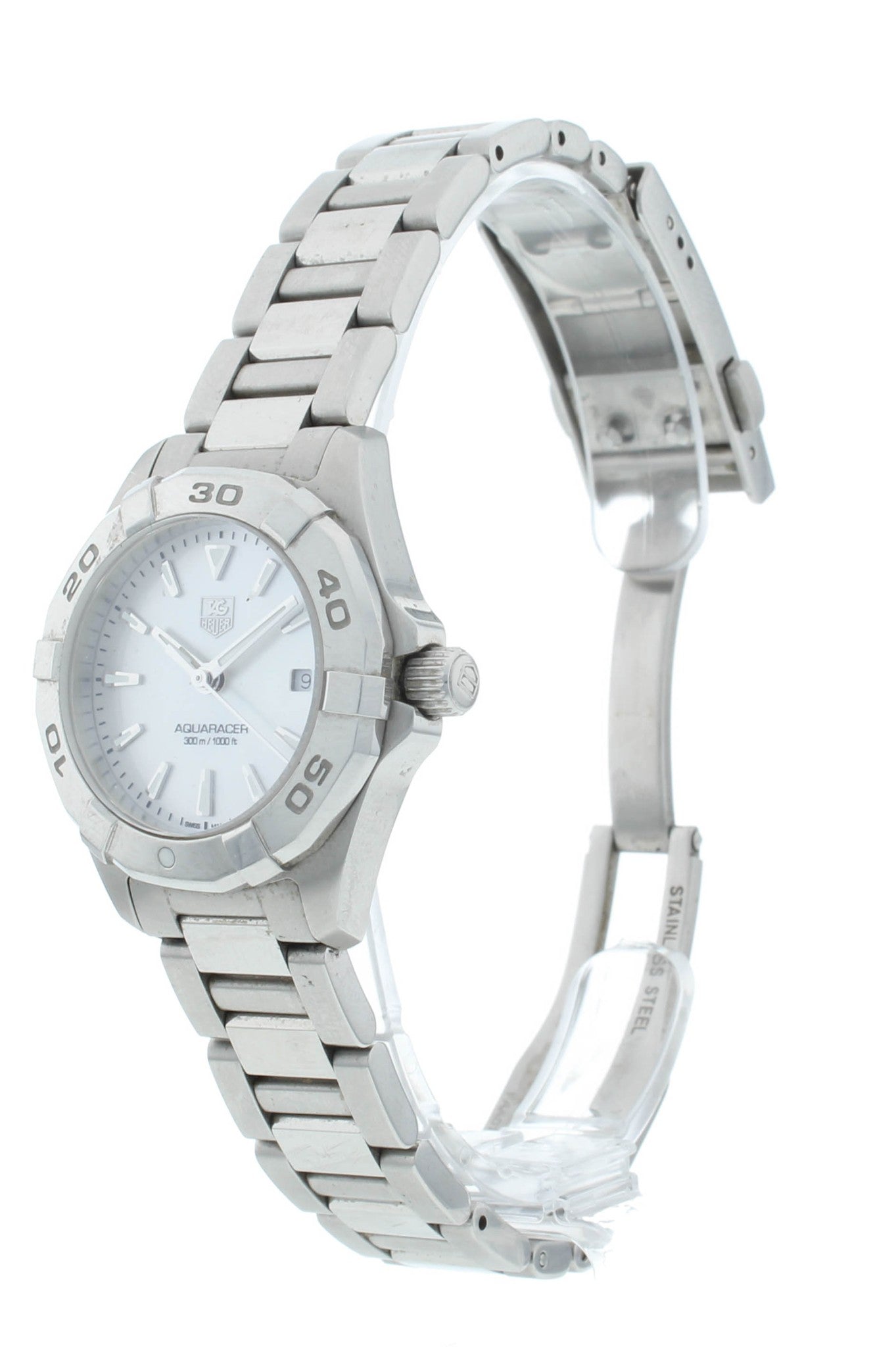 Tag Heuer Aquaracer Quartz 27mm Steel & Gold Ladies Watch WAY1412.BA0920