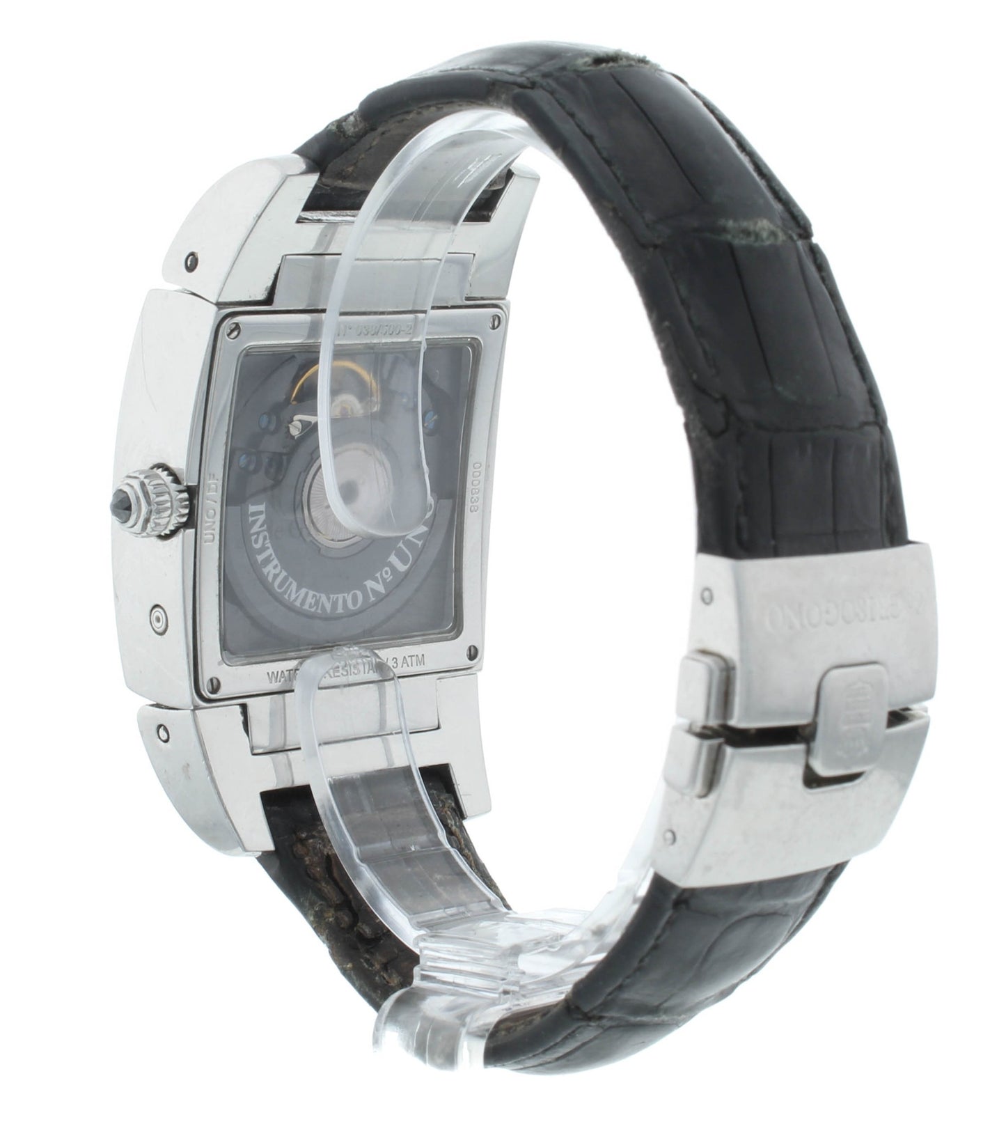 De Grisogono Instrumento 32x54mm Automatic Black Dial Men's Watch 000838