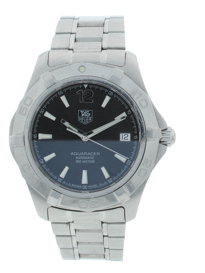 Tag Heuer Aquaracer 39mm Automatic Black Dial Steel Men's Watch WAS2110.BA0806