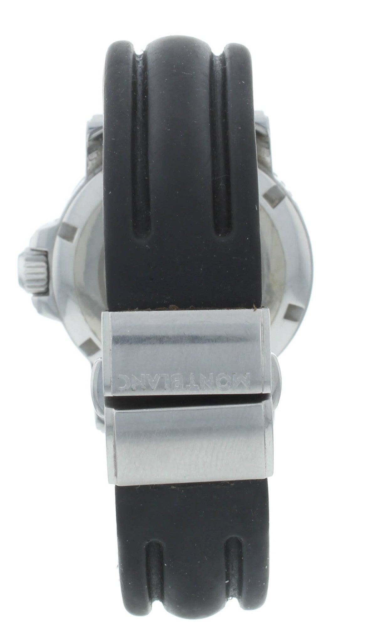 Montblanc Meisterstuck 34mm Quartz Black Dial Stainless Steel Ladies Watch 7036