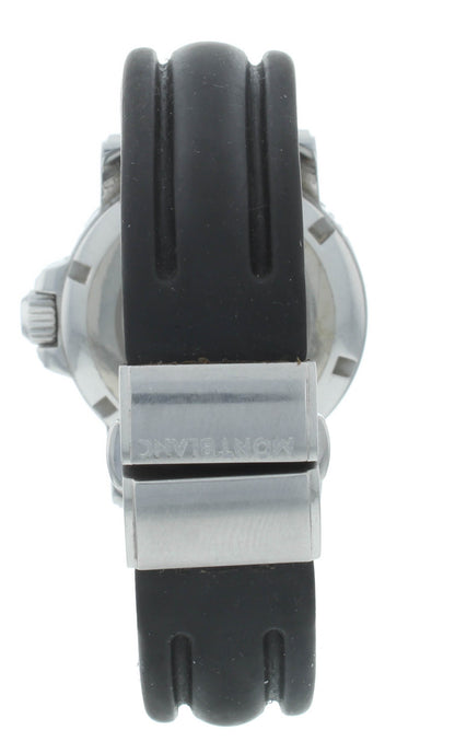 Montblanc Meisterstuck 34mm Quartz Black Dial Stainless Steel Ladies Watch 7036