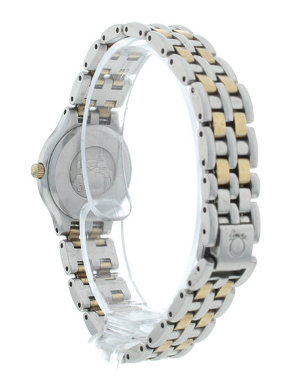 Omega De Ville Two-Tone 22mm Quartz Stainless Steel Ladies watch 4260.23.00