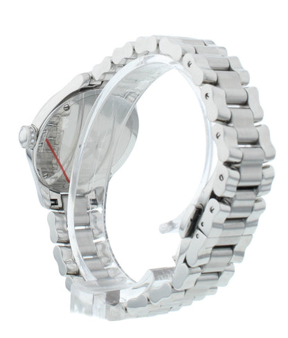 Ebel Onde Silver Diamond Dial Steel & 18kt Gold 30mm Quartz Ladies Watch 1216092