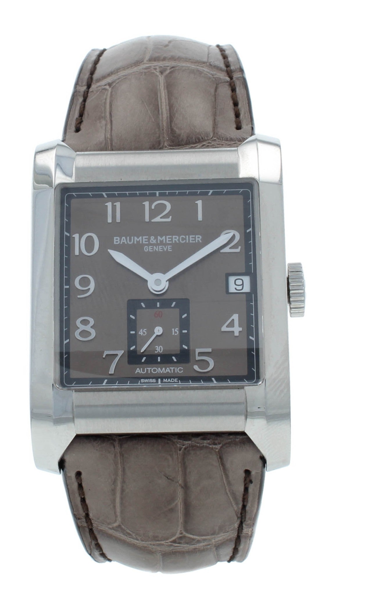 Baume & Mercier Hampton 32mm Automatic Brown Dial Ladies Watch M0A10028