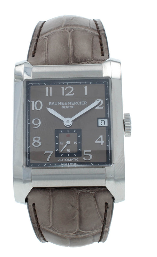 Baume & Mercier Hampton 32mm Automatic Brown Dial Ladies Watch M0A10028
