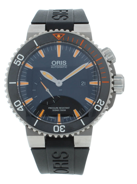 Oris Aquis Carlos Coste 46mm Automatic Men’s Watch 01 743 7709 7184-Set RS