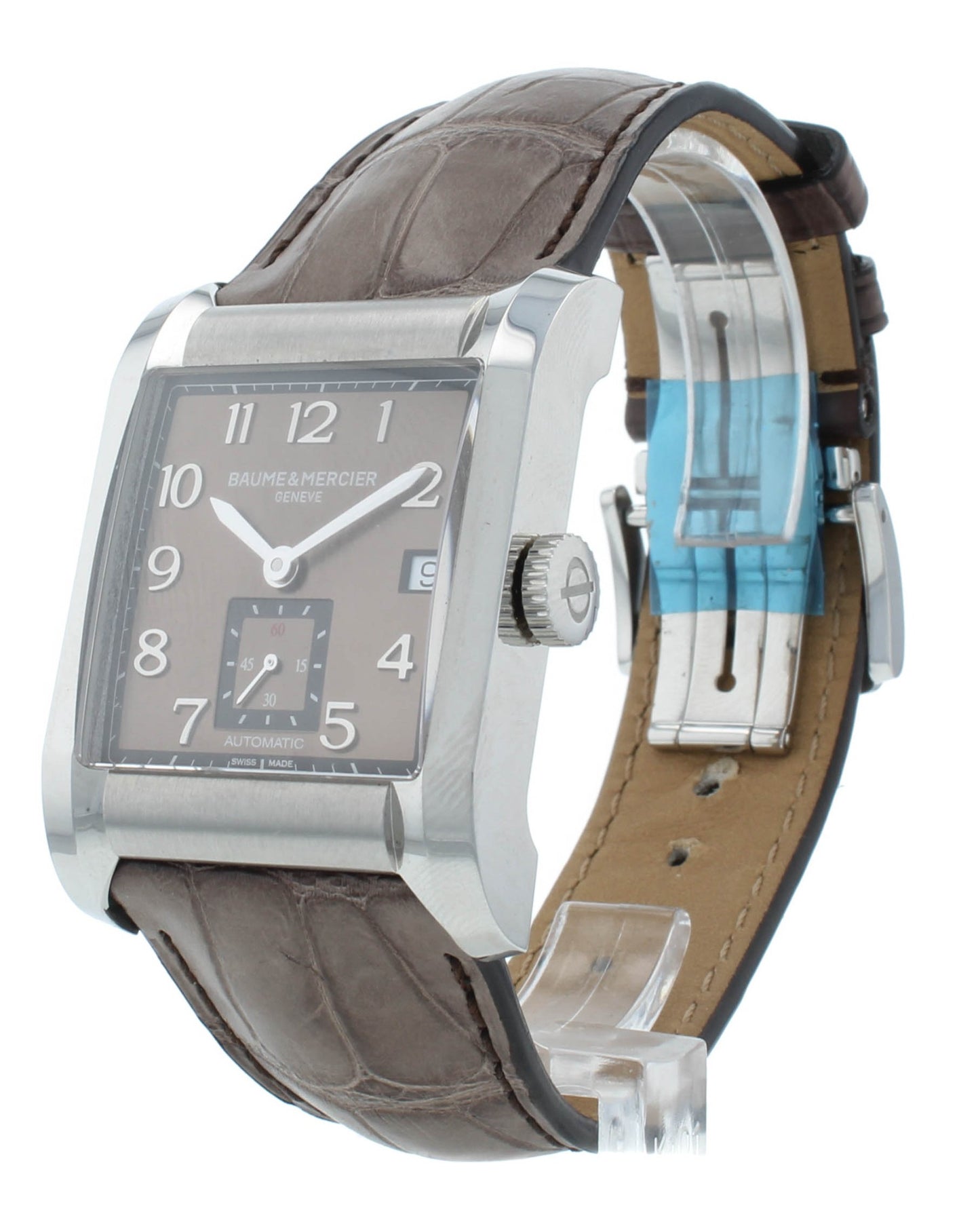 Baume & Mercier Hampton 32mm Automatic Brown Dial Ladies Watch M0A10028