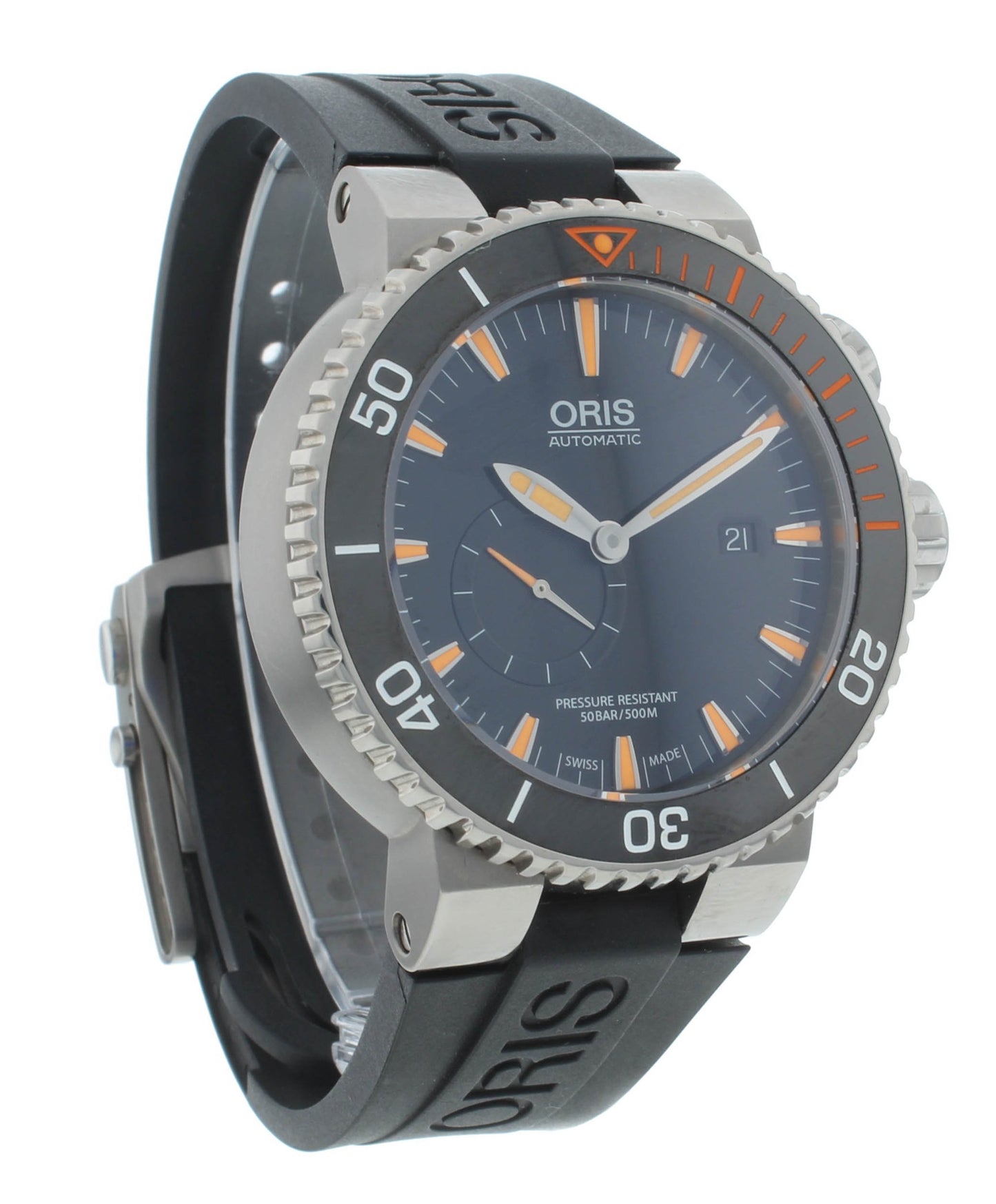 Oris Aquis Carlos Coste 46mm Automatic Men’s Watch 01 743 7709 7184-Set RS