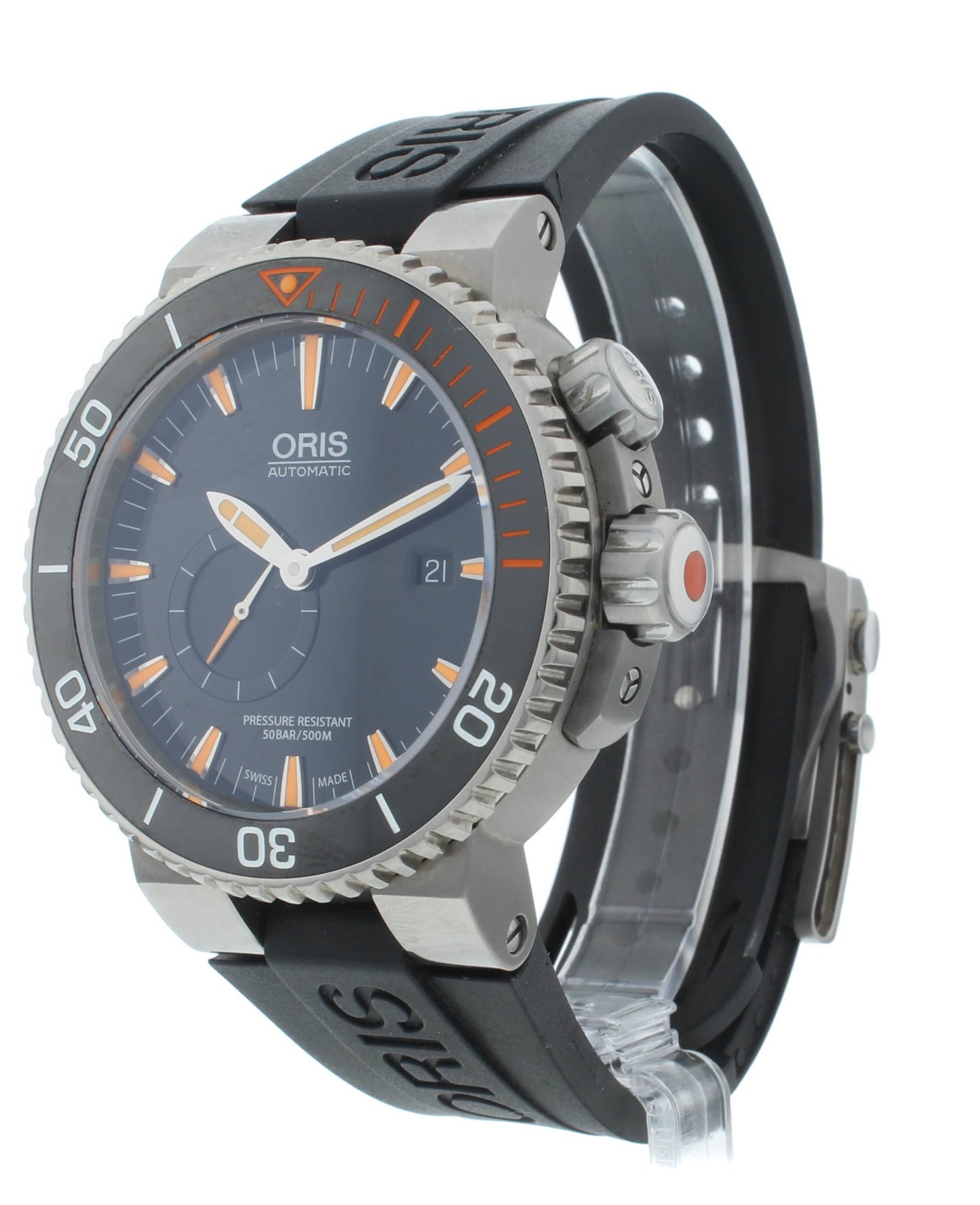Oris Aquis Carlos Coste 46mm Automatic Men’s Watch 01 743 7709 7184-Set RS