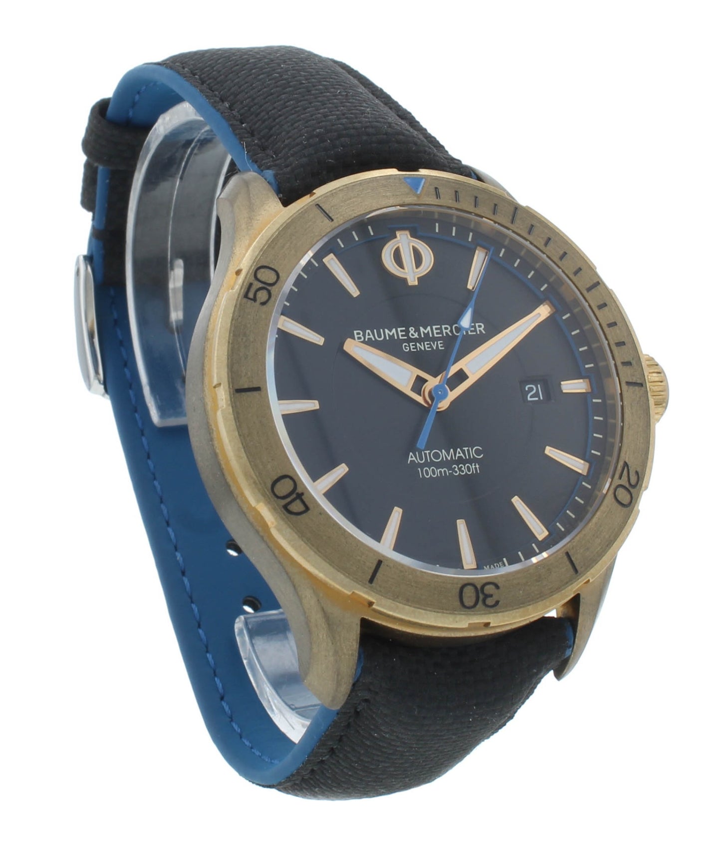 Baume & Mercier Clifton Club Bronze Brown Dial 42mm Auto Men's Watch M0A10500