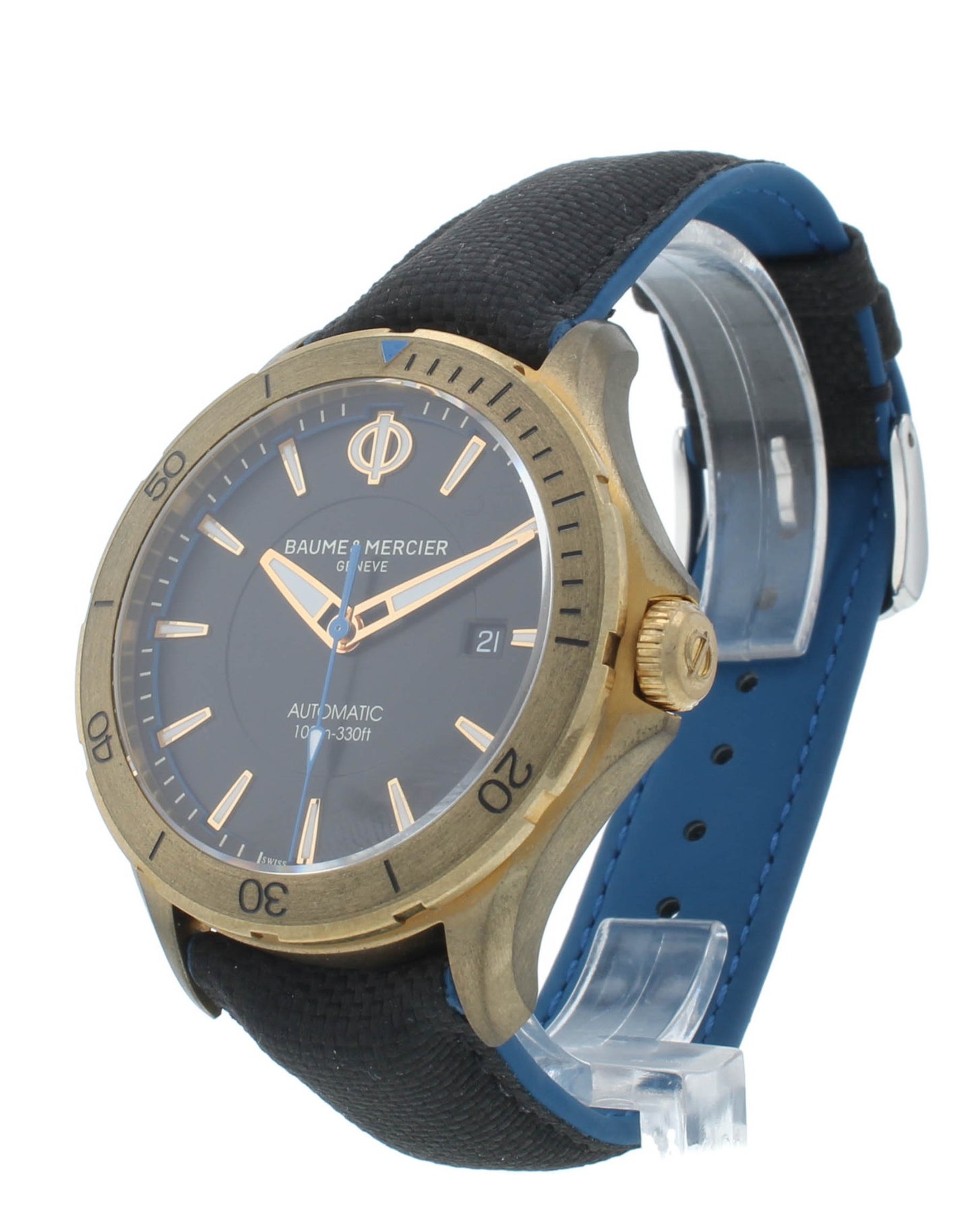 Baume & Mercier Clifton Club Bronze Brown Dial 42mm Auto Men's Watch M0A10500