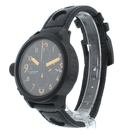 U-Boat Flightdeck 43mm Automatic Black Dial Chronograph Men's Watch U-7750/43