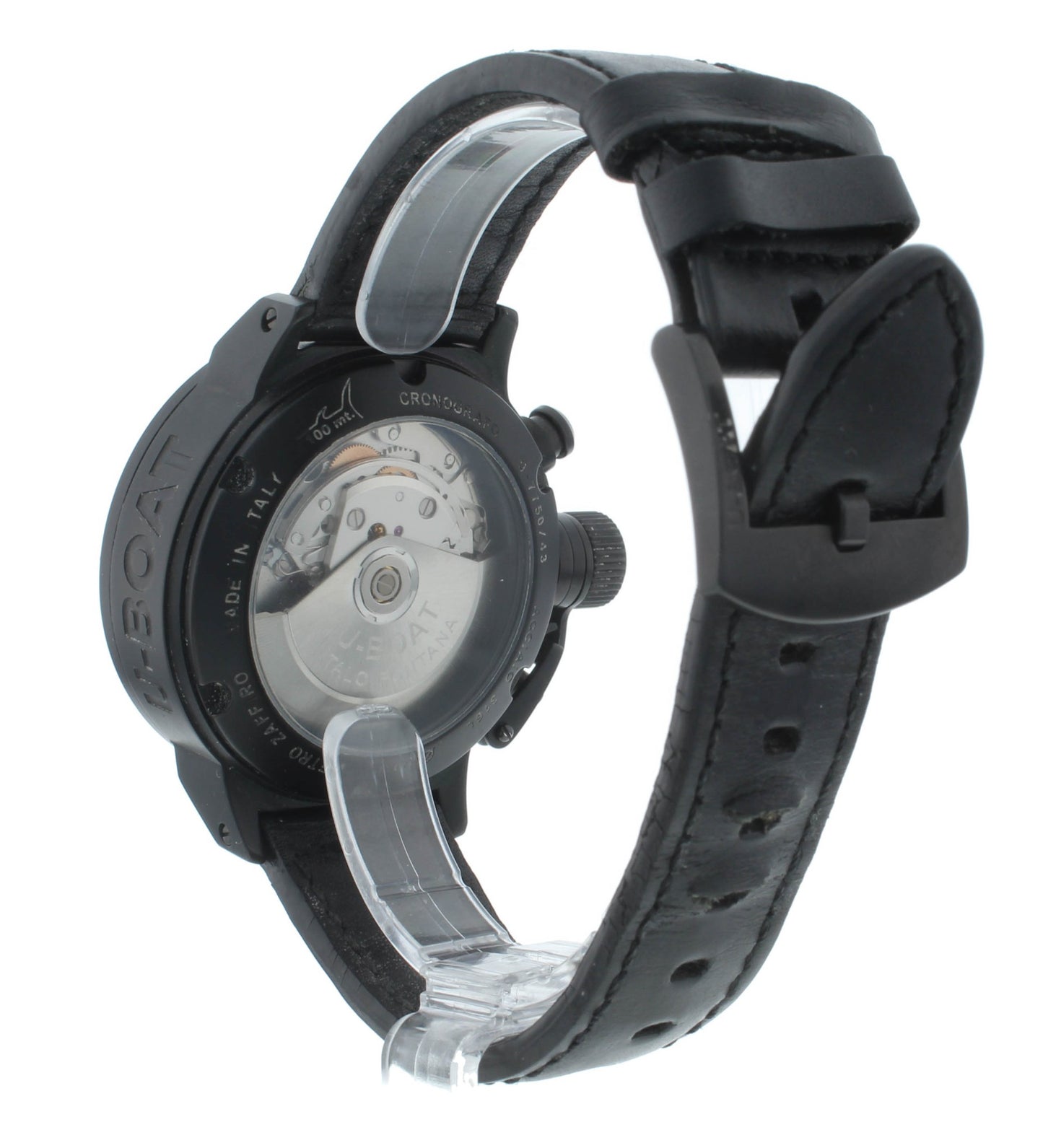 U-Boat Flightdeck 43mm Automatic Black Dial Chronograph Men's Watch U-7750/43