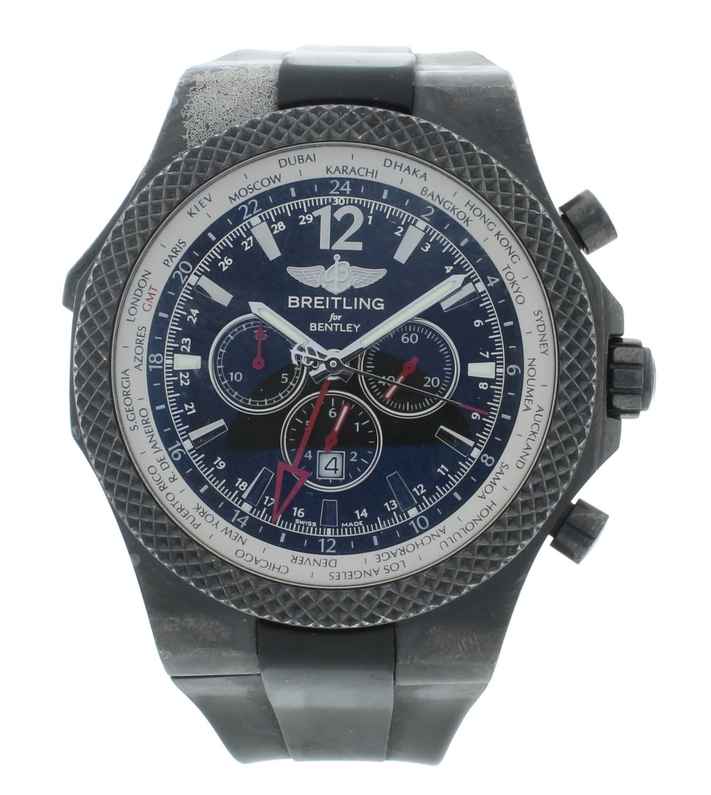 Breitling Bently GMT Midnight Chronograph Automatic 49mm Men's Watch M47362