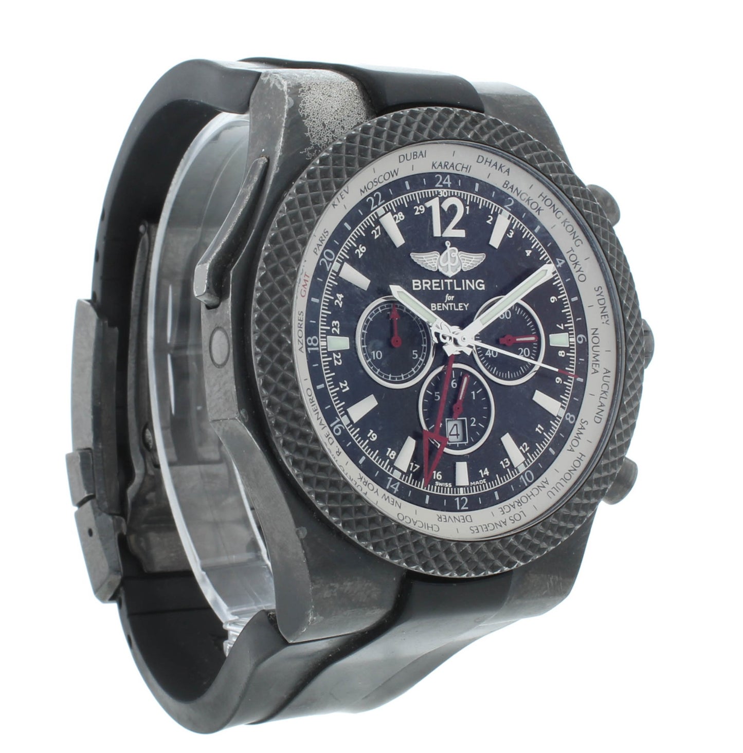 Breitling Bently GMT Midnight Chronograph Automatic 49mm Men's Watch M47362