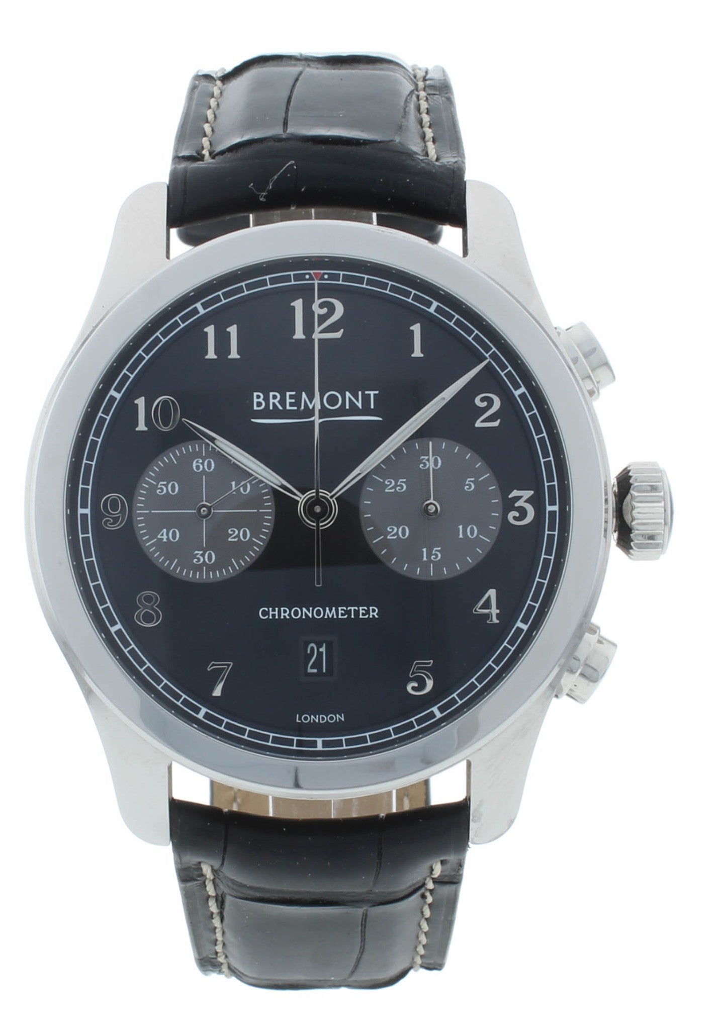 Bremont ALT1-C Chronograph Black Dial 43mm Automatic Men’s Watch ALT1-C-P-BK-R-S