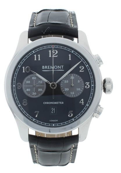 Bremont ALT1-C Chronograph Black Dial 43mm Automatic Men’s Watch ALT1-C-P-BK-R-S