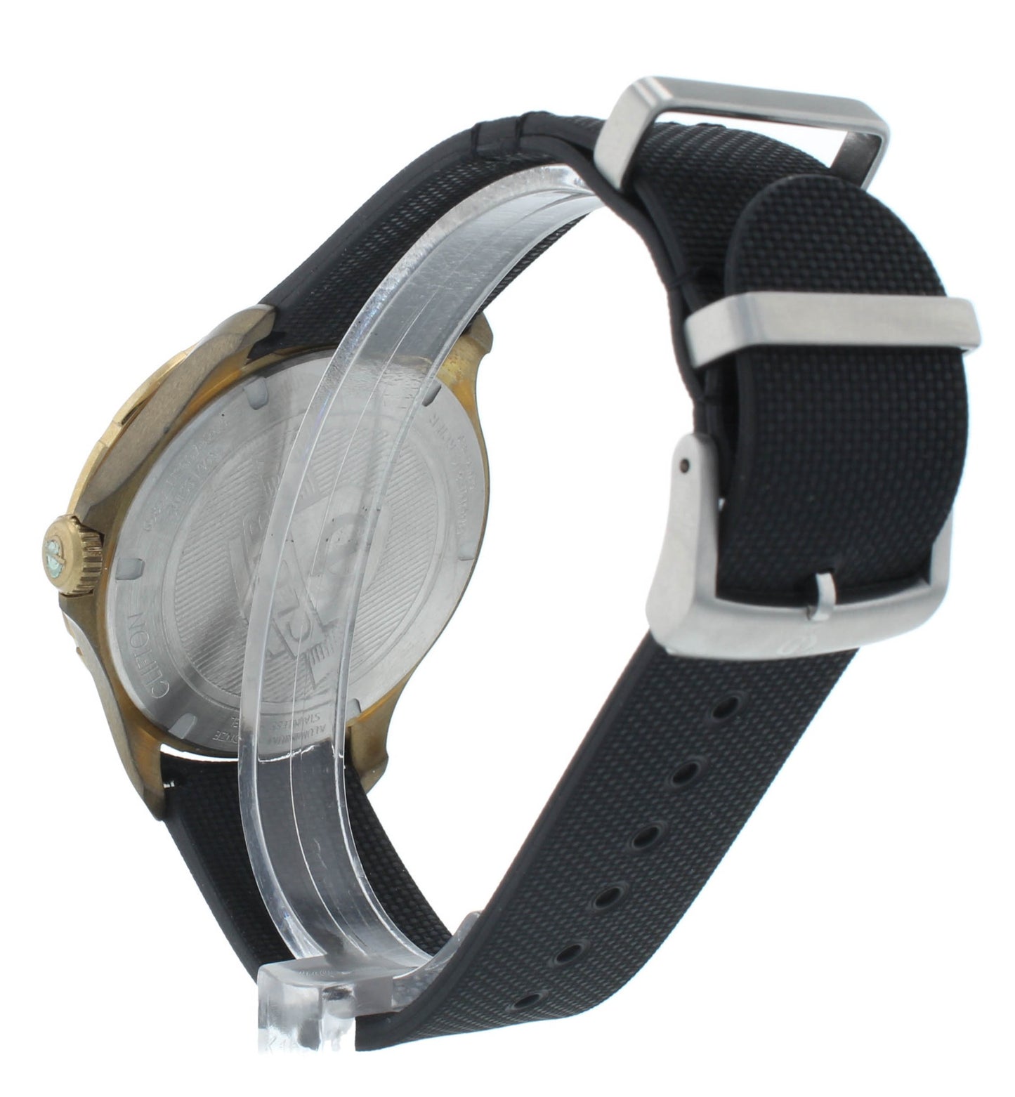 Baume & Mercier Clifton Club Bronze Rubber Strap 42mm Auto Men's Watch M0A10501