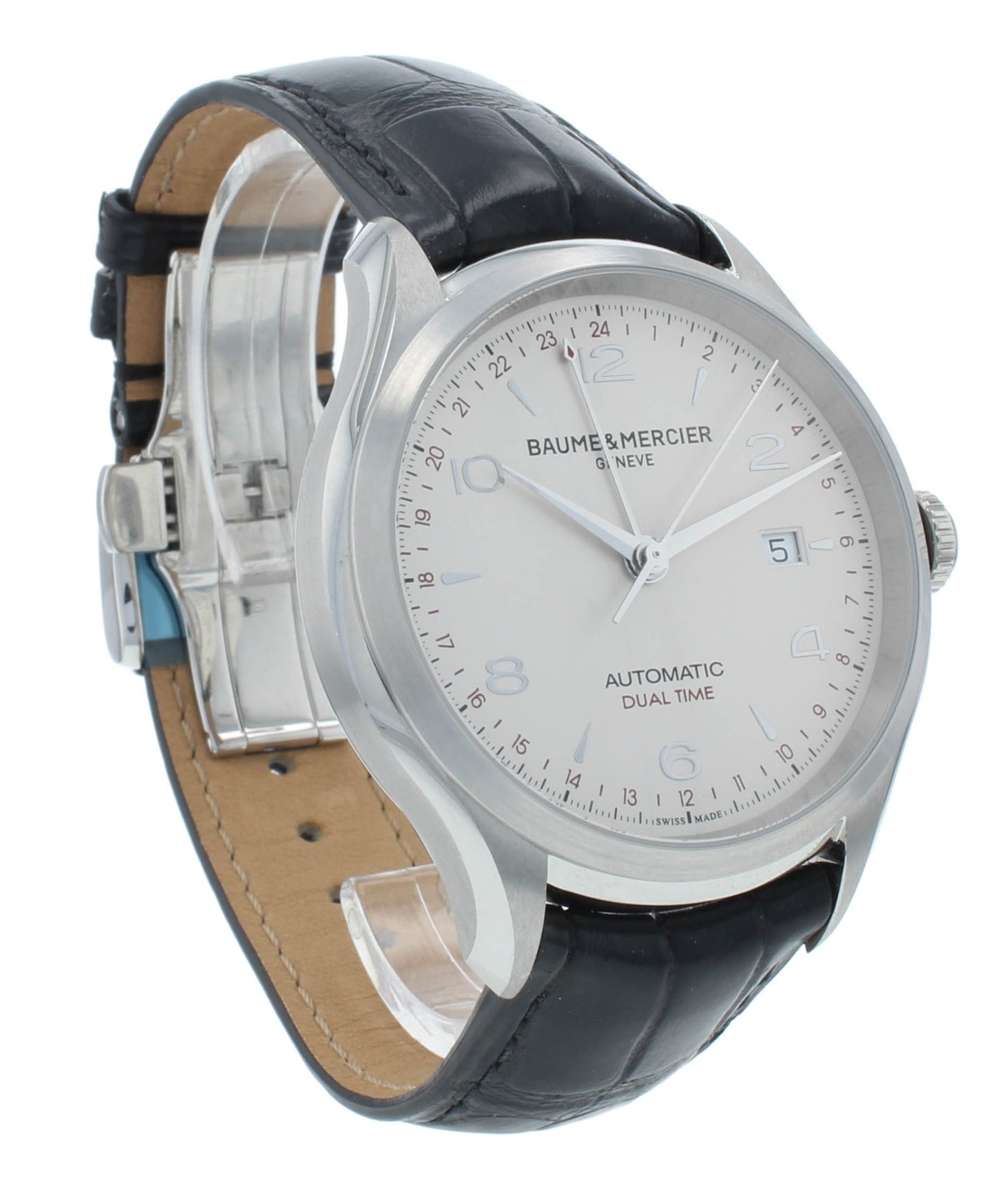 Baume & Mercier Clifton Automatic Dual Time 43mm Men's Watch M0A10112