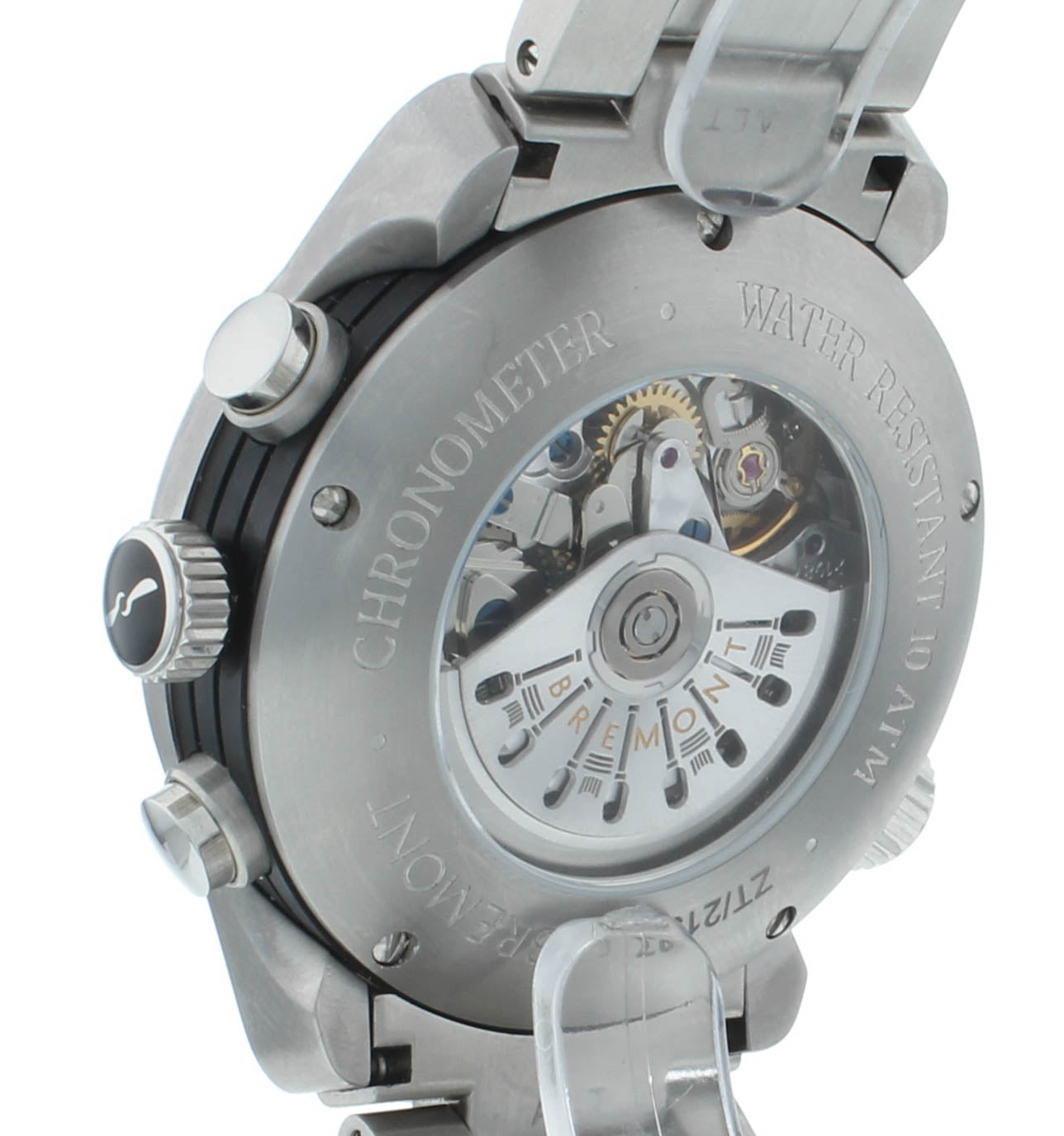 Bremont ALT 1 Zulu 43mm Automatic Black Dial Chronograph Men's Watch ALT1-ZT-BK