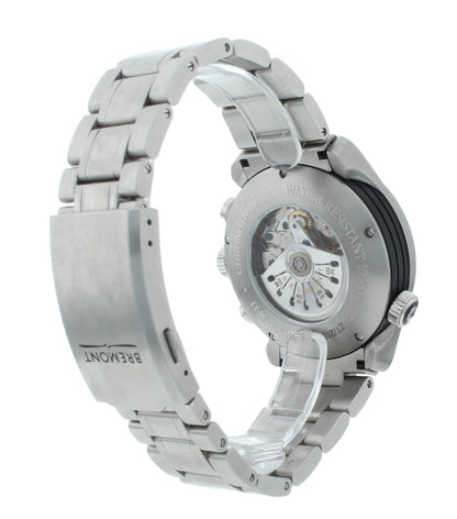 Bremont ALT 1 Zulu 43mm Automatic Black Dial Chronograph Men's Watch ALT1-ZT-BK