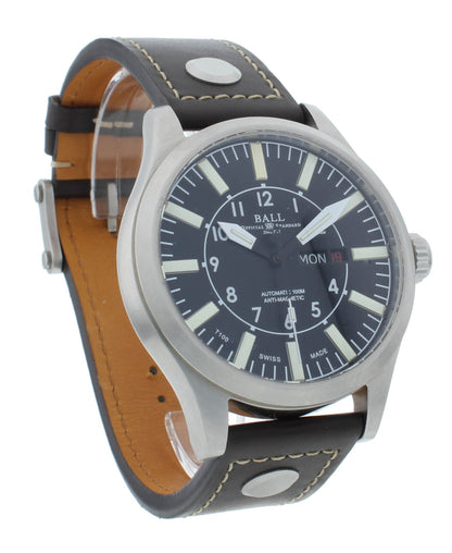 Ball Engineer Master II Aviator 46mm Auto Black Dial Men's Watch NM1080C-L13-BK