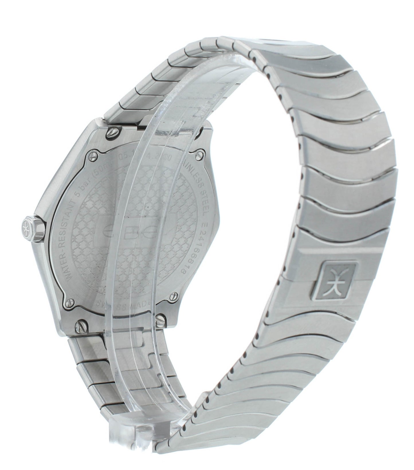Ebel Sport Classic Quartz 40mm Blue Dial Stainless Steel Men's Watch 1216420A