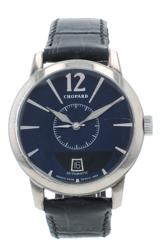 Montblanc Heritage Chronometrie 38mm Manual Silver Dial Men's Watch 112515