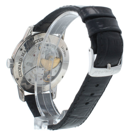 Pre-Owned Chopard L.U.C. Twin 18kt White Gold 40mm Black Dial Men's Watch 1880