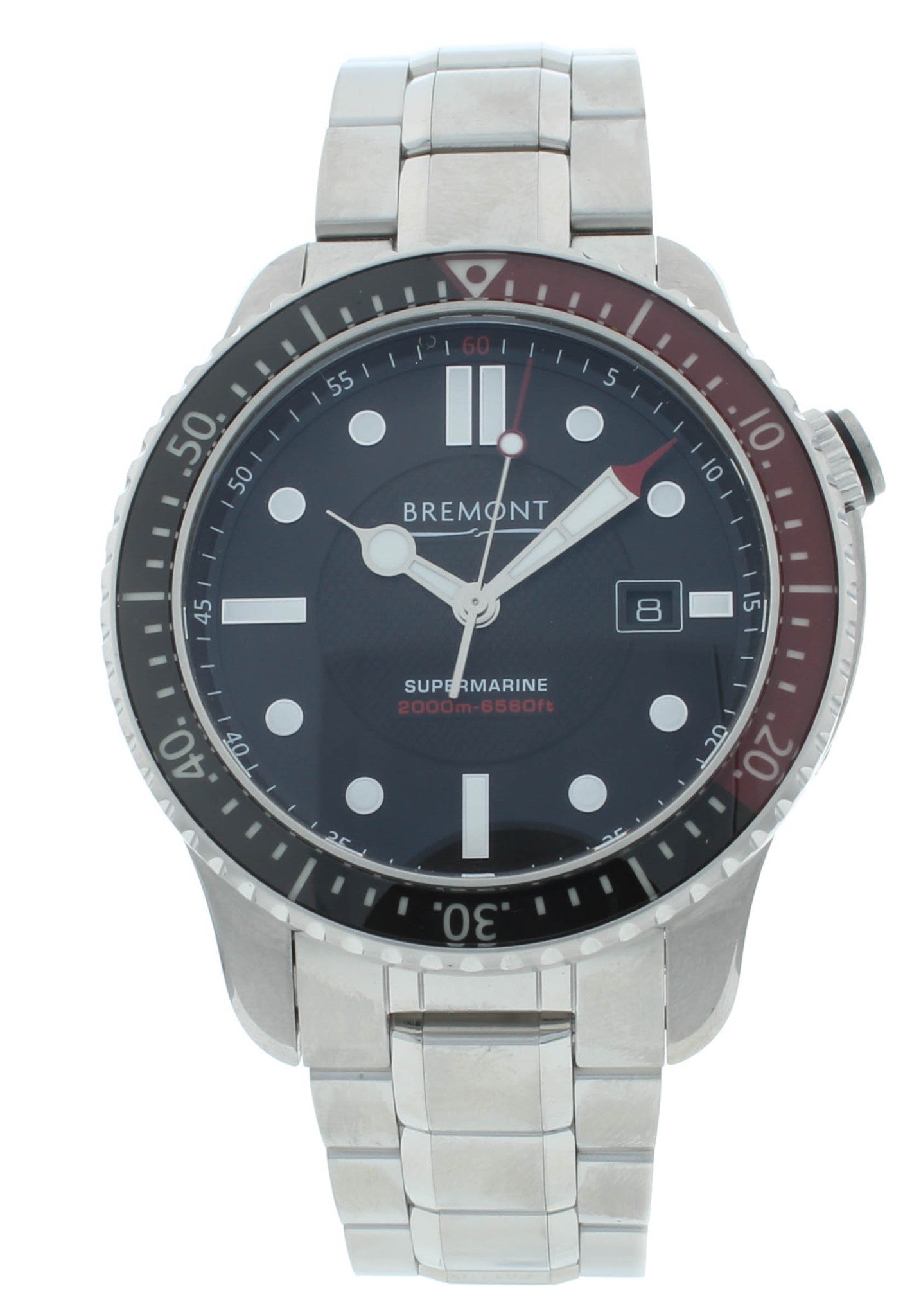 Bremont Supermarine 45mm Automatic Black Dial Men's Watch S2000-RD-B