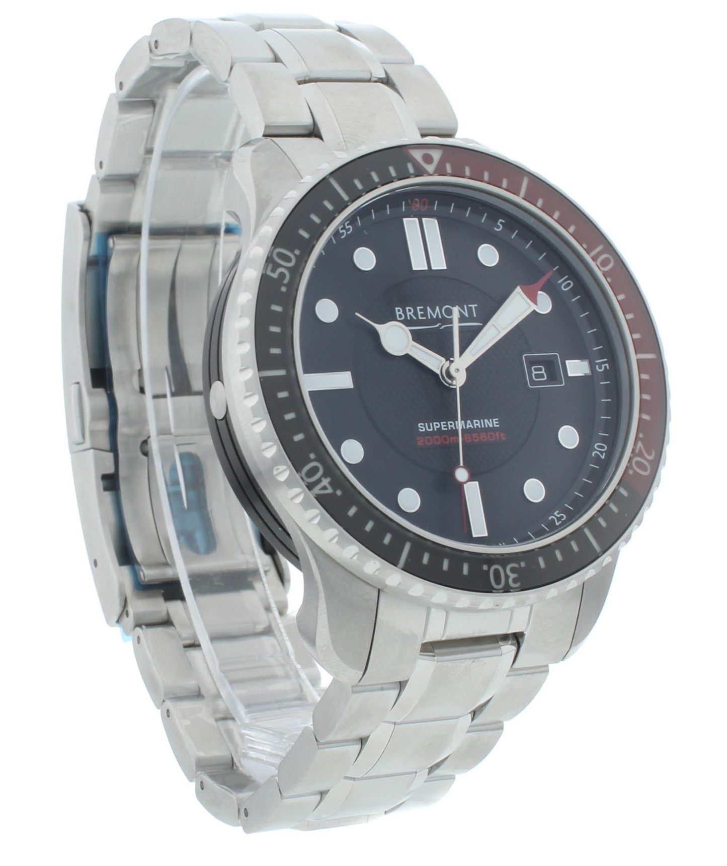 Bremont Supermarine 45mm Automatic Black Dial Men's Watch S2000-RD-B