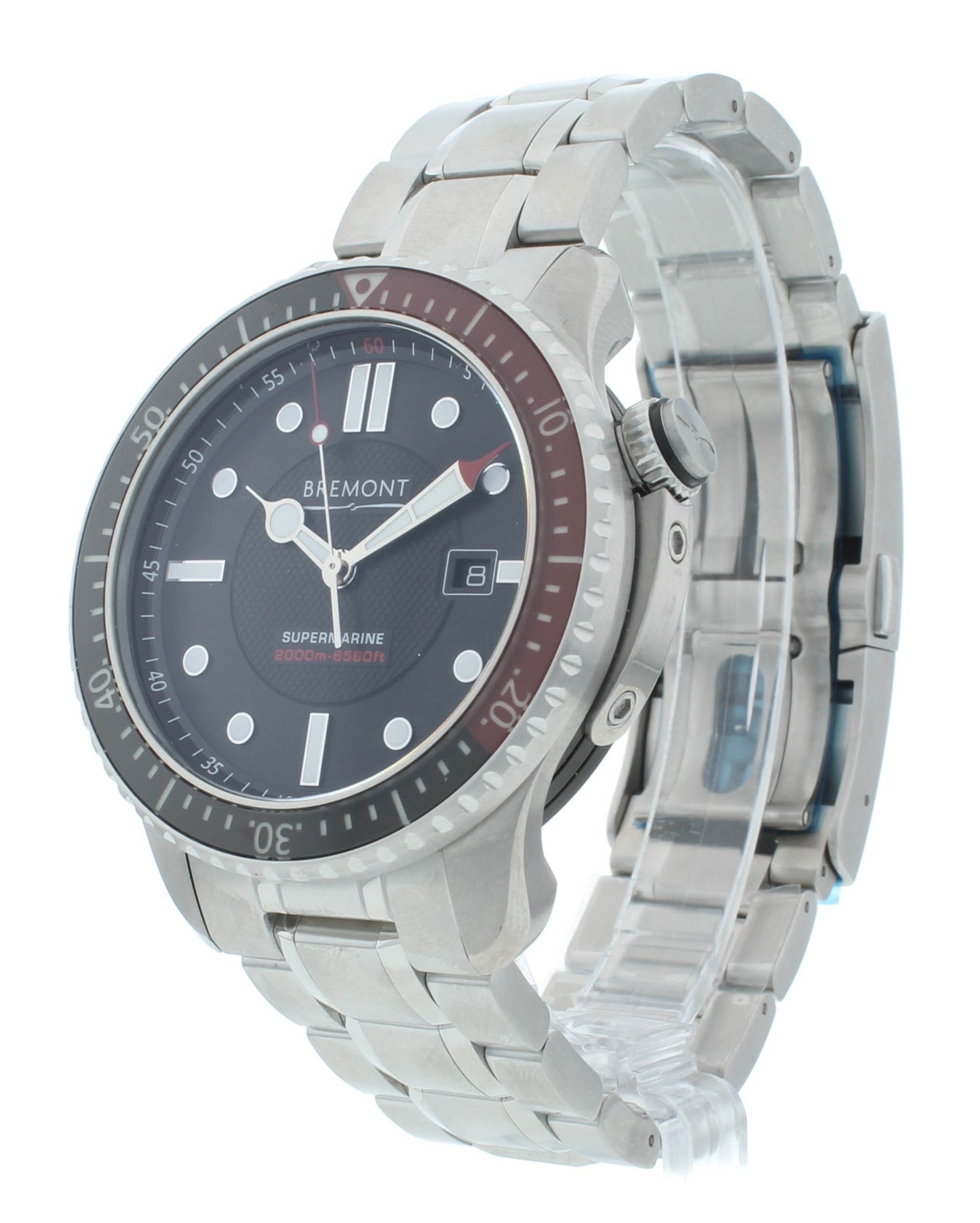 Bremont Supermarine 45mm Automatic Black Dial Men's Watch S2000-RD-B