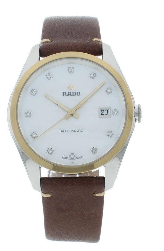 Rado Hyperchrome 38.7mm Auto Two-Tone White Diamond Dial Men's Watch R32979902