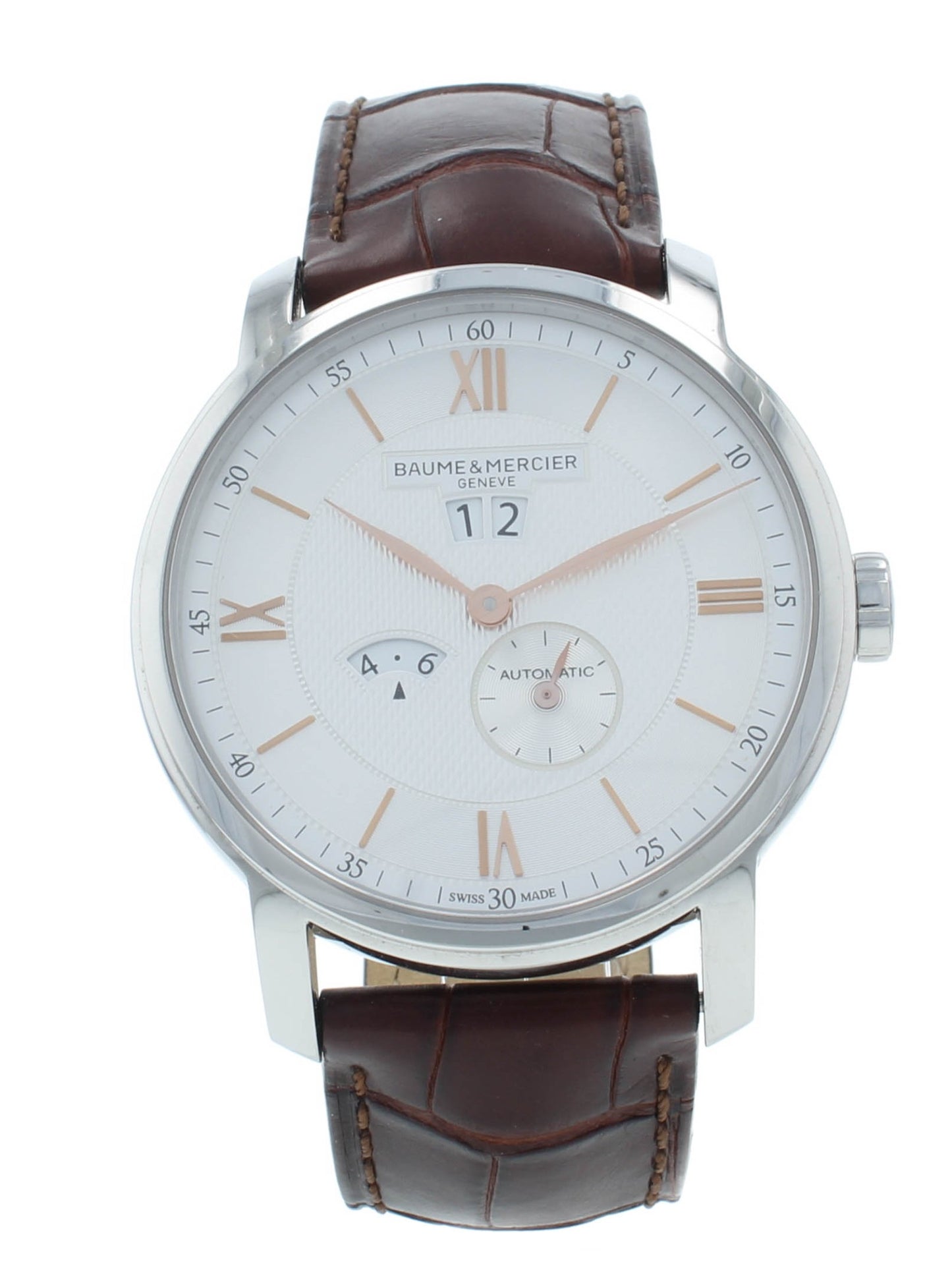 Baume & Mercier Classima Executive 42mm Silver Dial Auto Men's Watch M0A10038