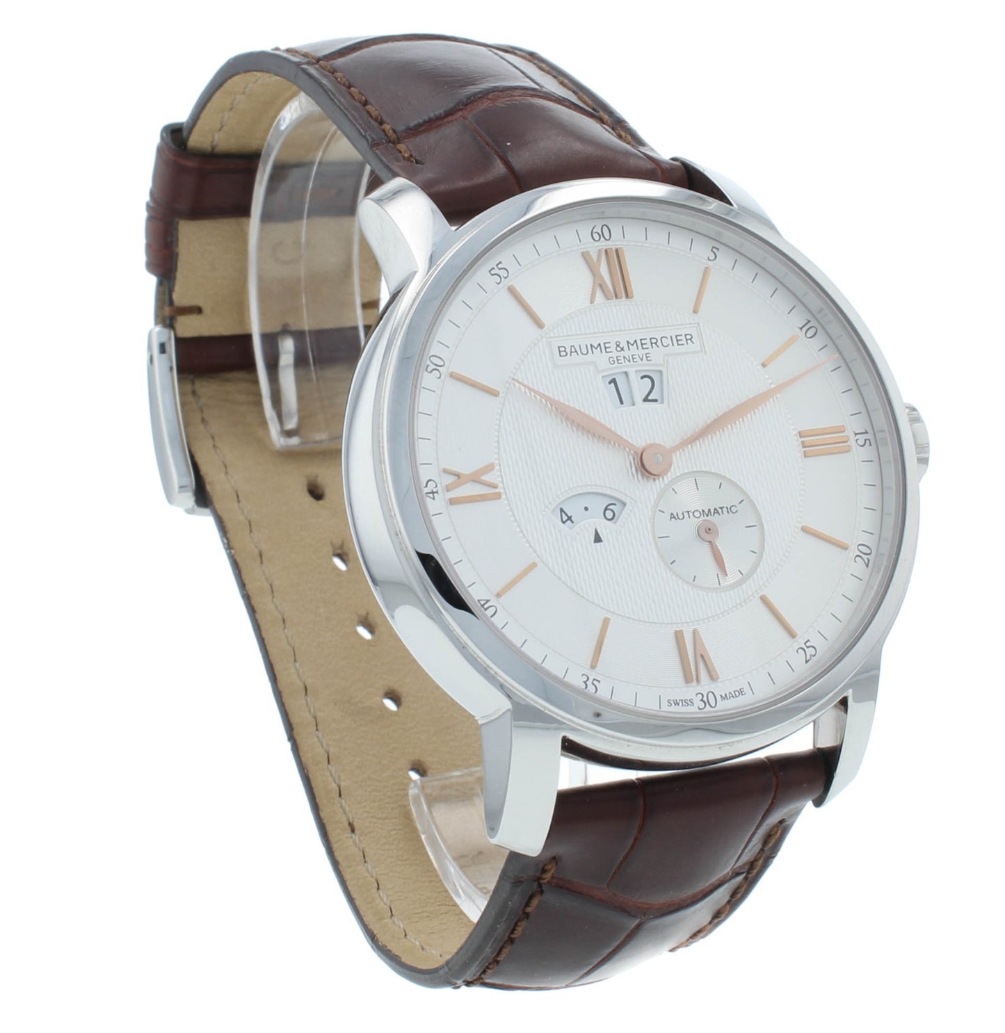 Baume & Mercier Classima Executive 42mm Silver Dial Auto Men's Watch M0A10038
