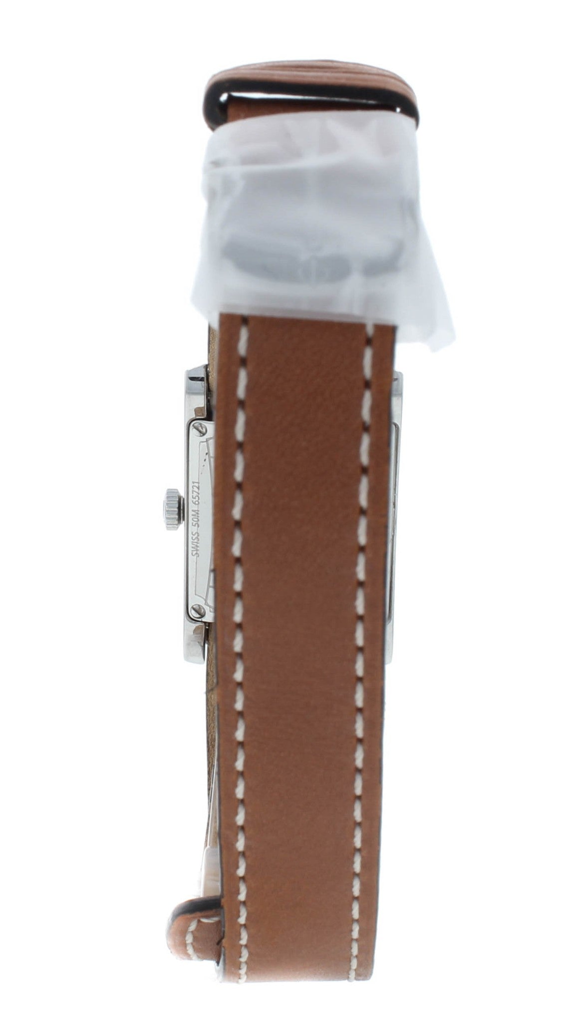 Baume & Mercier Hampton 22mm Quartz Silver Dial Ladies Watch M0A10110