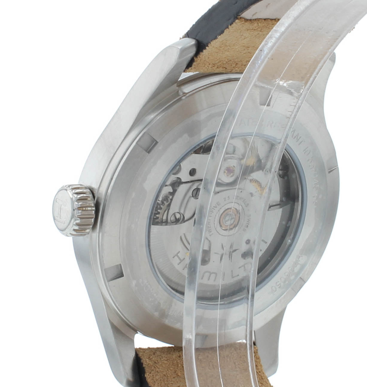 Hamilton Khaki Field Steel Black Dial 40mm Automatic Men's Watch H70595593