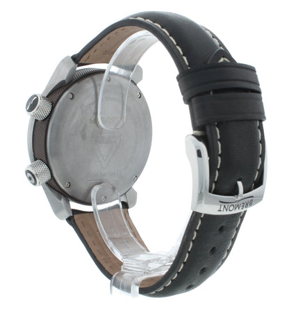 Bremont Martin Baker Auto Black Dial 43mm Silver Barrel Men's Watch MBII-BK-AN-S