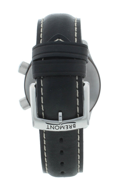 Bremont Martin Baker Auto Black Dial 43mm Silver Barrel Men's Watch MBII-BK-AN-S