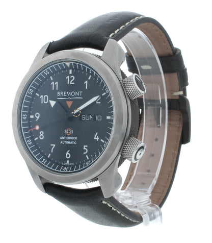 Bremont Martin Baker Auto Black Dial Orange Arrow 43mm Men's Watch MBII-BK-AN-S