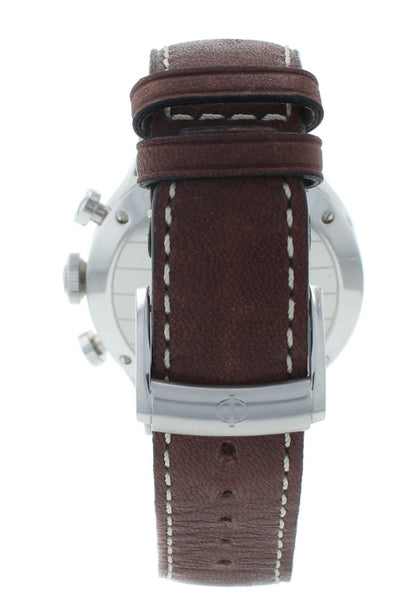 Baume & Mercier Capeland Automatic 42mm White Dial Chrono Men's Watch M0A10000