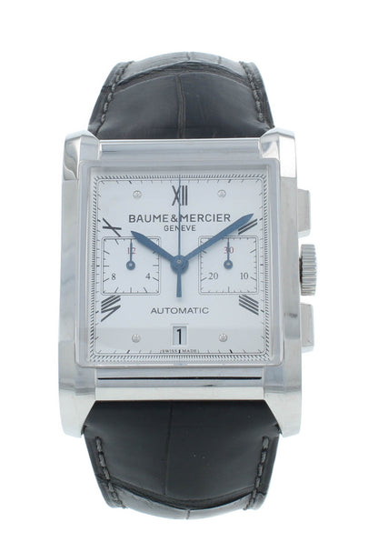 Pre-Owned Baume & Merceir Hampton XL 34mm Chrono Automatic Men's Watch M0A100320