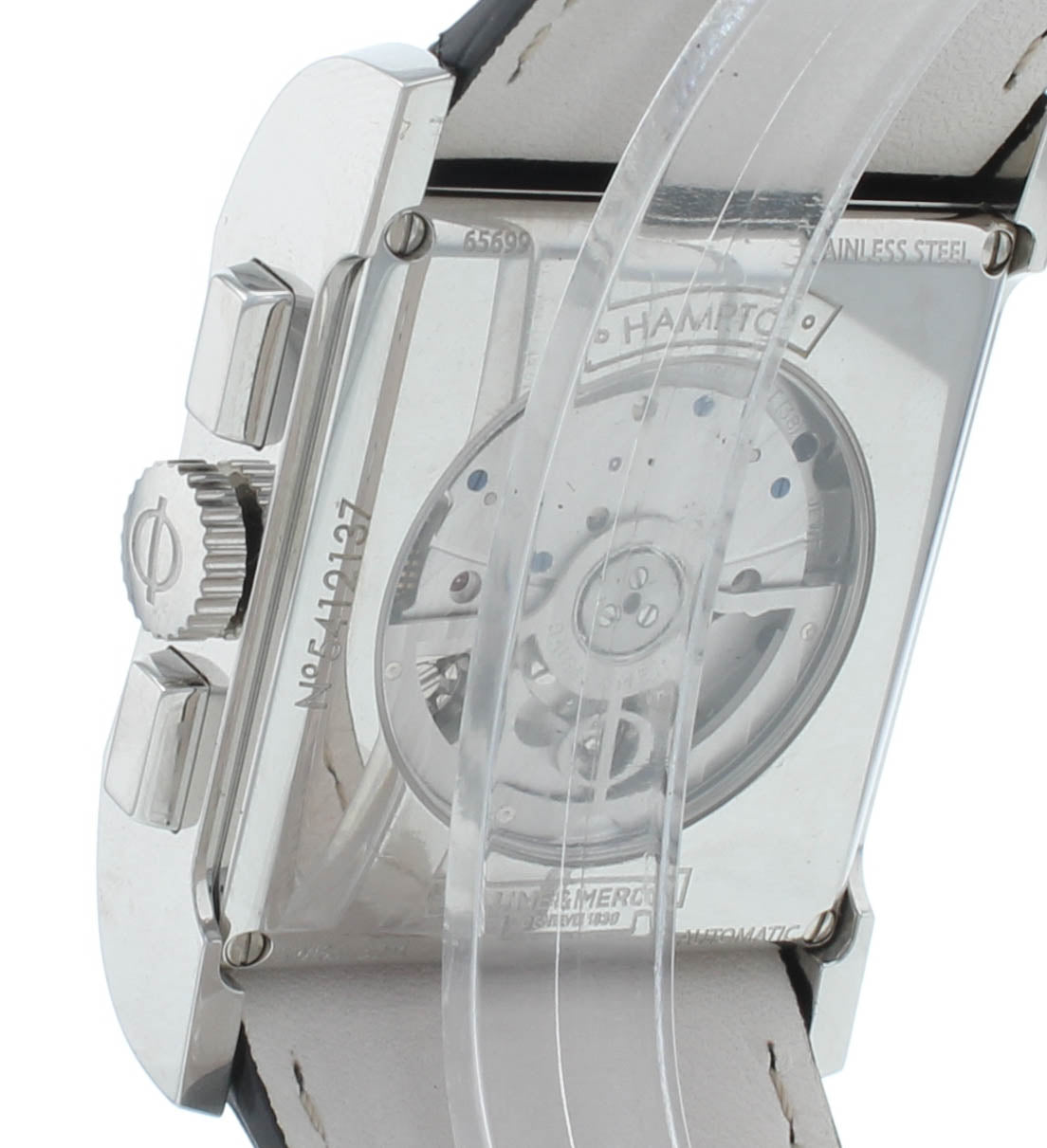 Pre-Owned Baume & Merceir Hampton XL 34mm Chrono Automatic Men's Watch M0A100320